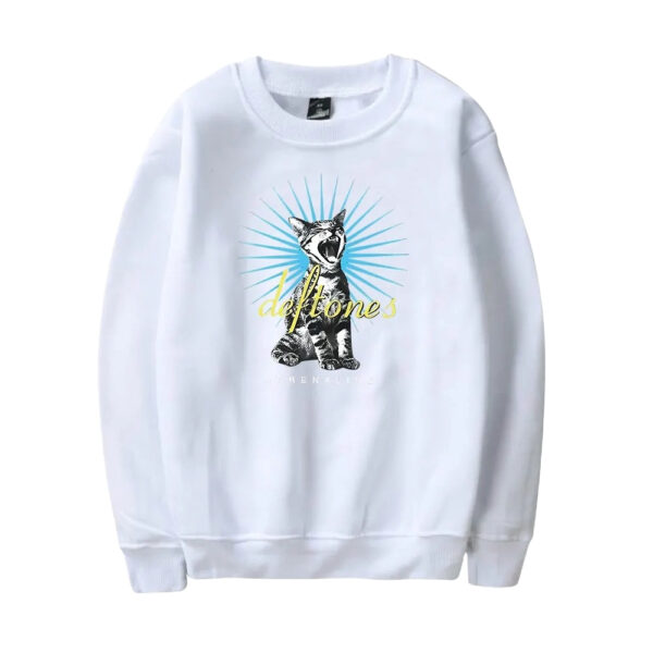 Deftones Adrenaline White Sweatshirt