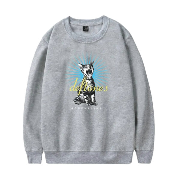 Deftones Adrenaline Grey Sweatshirt