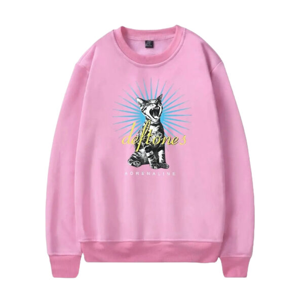 Deftones Adrenaline Pink Sweatshirt