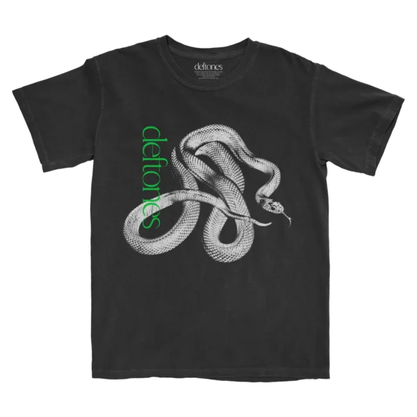 Deftones Logo Snake Tee