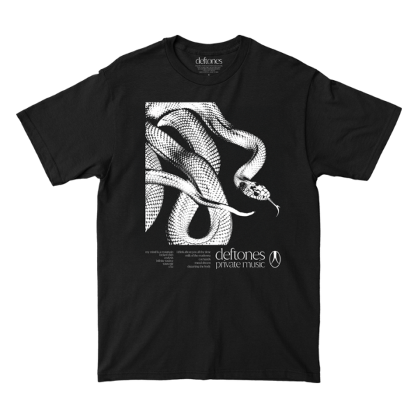 private music tracklist tee